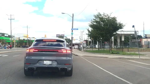 Toronto, Canada Sept 8 2026 POV driving in the city streets Stock Footage 344878875
