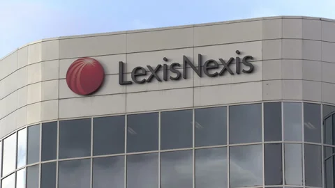 Toronto, Canada Sept 8 2026 LexisNexis Data Analytics Company Headquarters Stock Footage 344884459