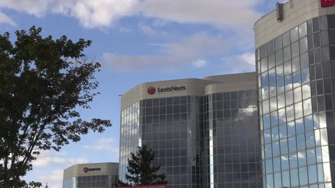Toronto, Canada Sept 8 2026 LexisNexis Data Analytics Company Headquarters Stock Footage 344884726