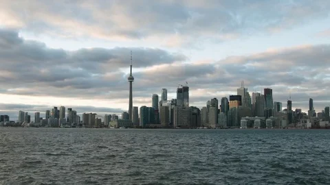 Toronto Canada skyline Stock Footage 82246025