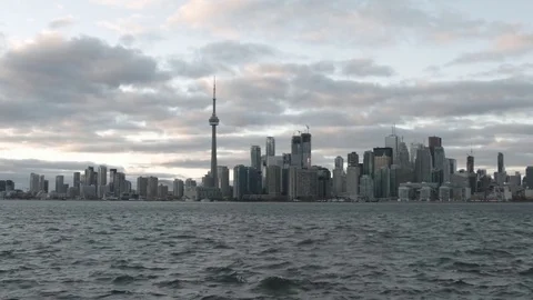 Toronto Canada skyline Stock Footage 82246038