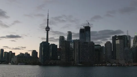 Toronto Canada skyline Stock Footage 82246047