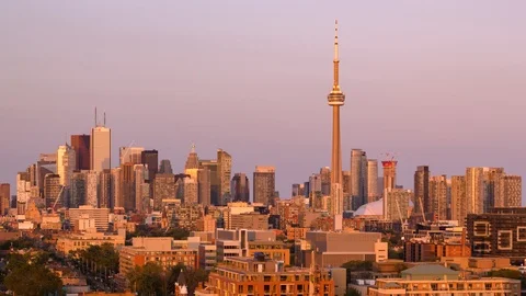Toronto, Canada, Timelapse Stock Footage 86665103