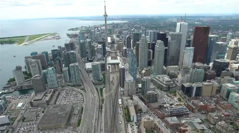 Toronto, Canada, Video  - Gardiner Expressway Stock Footage