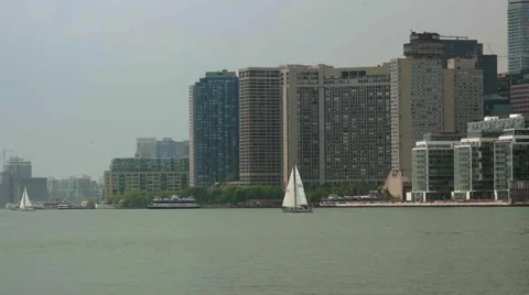 Toronto, Canada. Waterfront Stock Footage 57244866