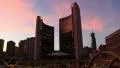 Toronto City Hall Sunset Timelapse 1 (4K) 4k or 4k+ Resolution