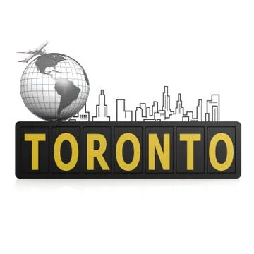 Toronto city Stock-Illustration