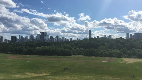 Toronto City Scape Stock Footage 90170286