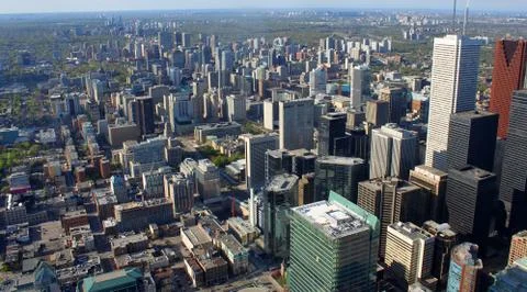 Toronto cityscape Stock Photos