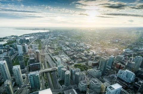 Toronto cityscape Stock Photos