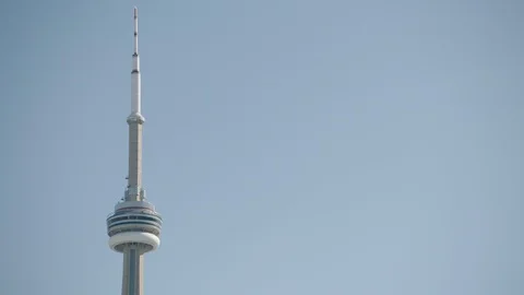Toronto CN Tower close up 4K Vídeo Stock 108776418