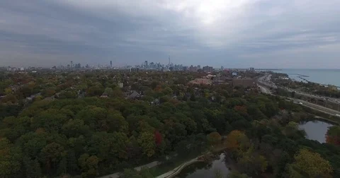 Toronto CN tower Elevation shot in City Video stock 81460870