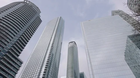 Toronto Condos Stock Footage 123915498