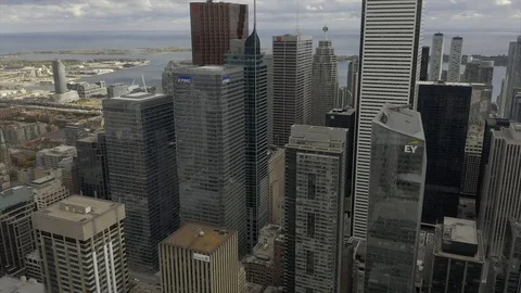 Toronto Downtown Core Architecture Vidéo 100694295
