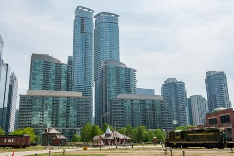Toronto downtown Stock Photos
