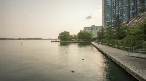 Toronto - Harbour Park Stock Footage 54224547