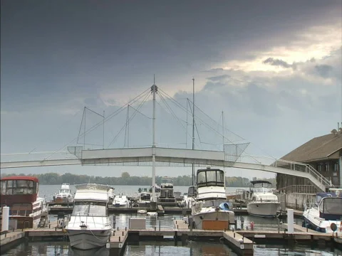Toronto Harbourfront Stock Footage 734627