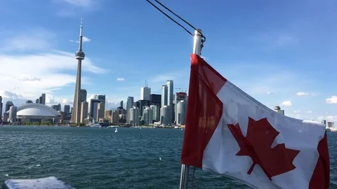 Toronto Hyperlapse Video stock 89105357