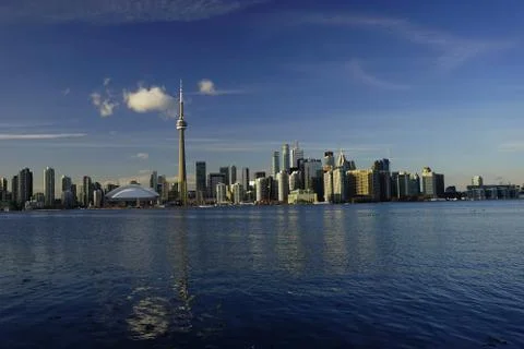 Toronto with iconic tower Fotos de archivo