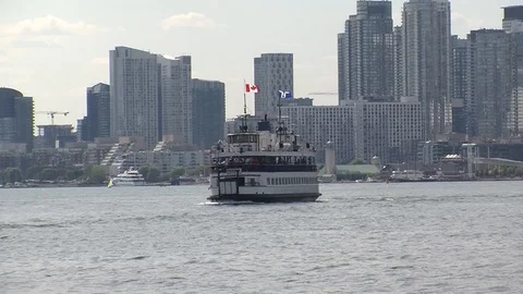 Toronto Island Ferry Video stock 93422480