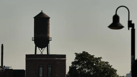 Toronto Junction Triangle water tower Stock Footage 230923117