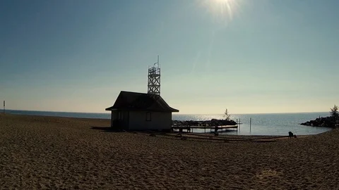 Toronto Kew Beach Stock Footage 93622638