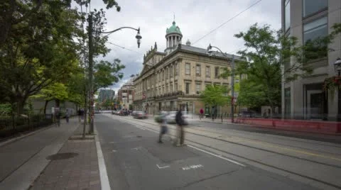 Toronto - King East Stock Footage 54024355