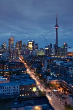 Toronto lights Stock Photos