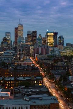 Toronto lights Stock Photos