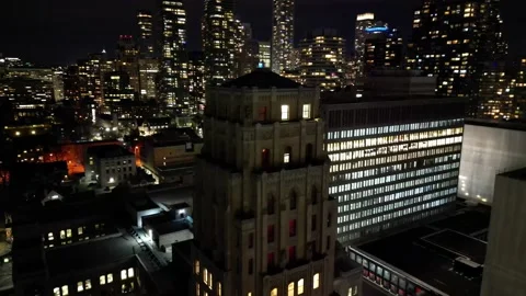 Toronto Night Flight Vidéo 234534343