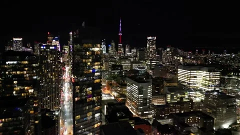 Toronto Night Flight Vidéo 234534372
