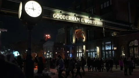 Toronto at Night Stock Footage 168775285