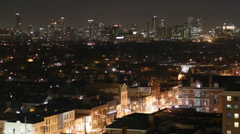 Toronto Night Time lapse 4K Stock Footage 68492467