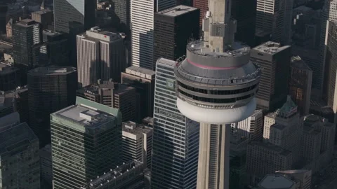 Toronto, Ontario Canada Skyline from Lakeshore Video stock 283559953