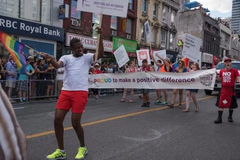 Toronto Pride Parade 2016 Stock Photos