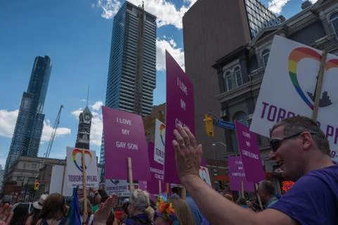 Toronto Pride Parade 2016 Stock Photos