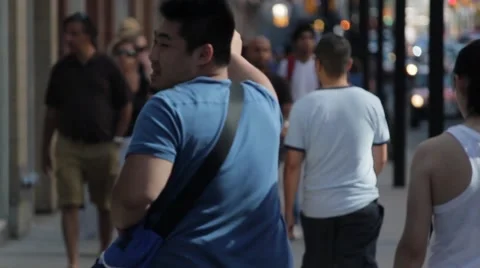 Toronto - Sidewalk B roll Stock-Footage 40537413