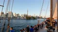 Toronto Sightseeing Sailboat Skyline Dusk 4k or 4k+ Resolution