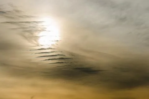 Toronto Sky at the sunset in the spring Stock Photos