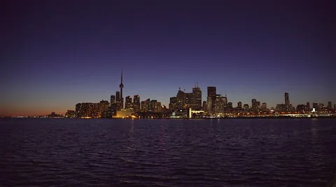 Toronto Skyline. 4K UHD Stock Footage 49112470