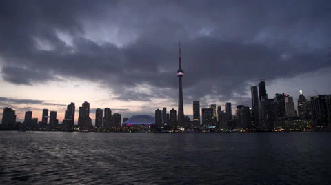 Toronto Skyline (Dusk) Vidéo 39409355
