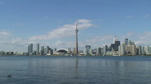 Toronto Skyline Stock Footage 150016