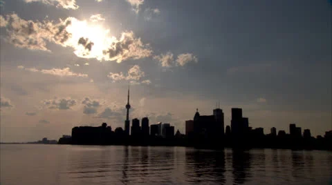 Toronto Skyline 库存影片 22770449