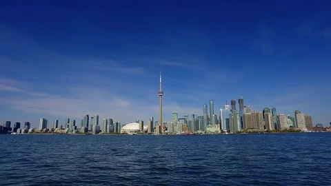 Toronto Skyline Stock Footage 75801109