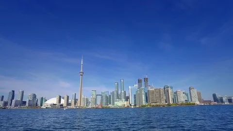 Toronto Skyline Stock Footage 75801808