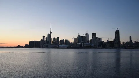 Toronto skyline Stock Footage 84266304