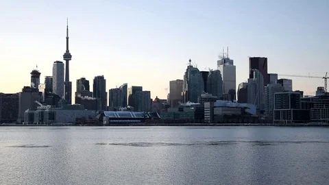 Toronto skyline Video stock 84266759
