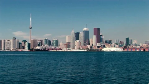 Toronto Skyline Stock Footage 93422952