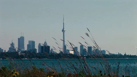 Toronto Skyline Stock Footage 93423038