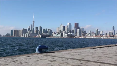 Toronto skyline Stock Footage 133291164